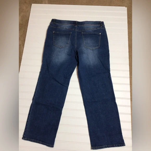 Cato 12p Women's Straight Leg Blue Jeans (0205) - Picture 2 of 10